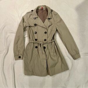 Women's Tan Trench Coat